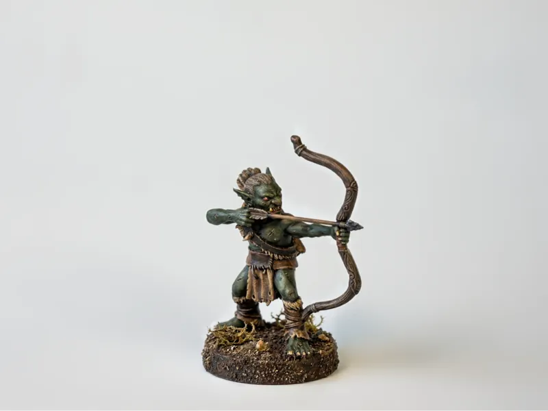 Goblin Archer - D&D Mini [23mm] [No Base]