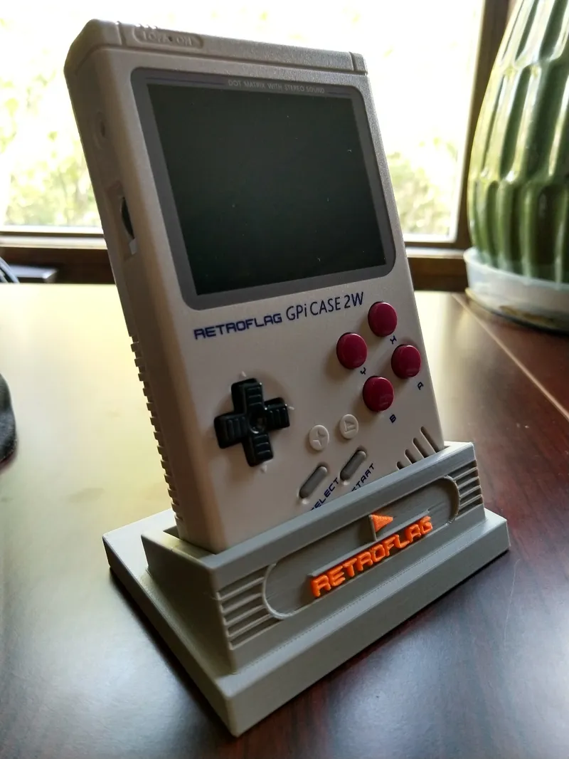 GPi CASE 2W Stand - Retroflag Logo