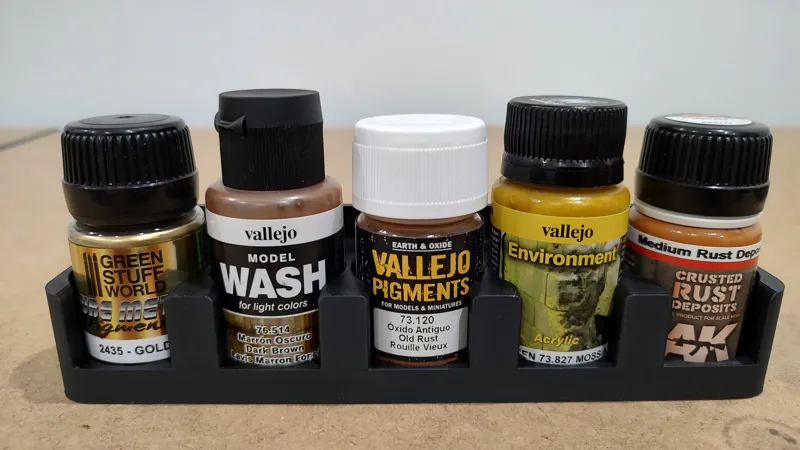 Large Vallejo, GSW, AK Wall mount paint holder