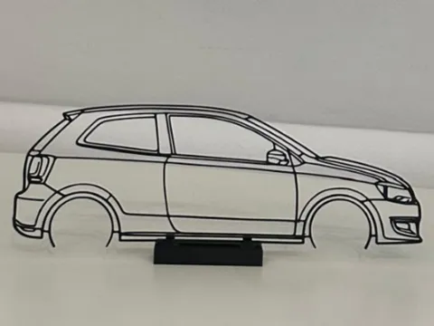 Modelo para impresión 3D: VW Polo 6r 2 Türer — referencia de MakerWorld