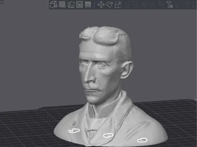 Nikola Tesla bust