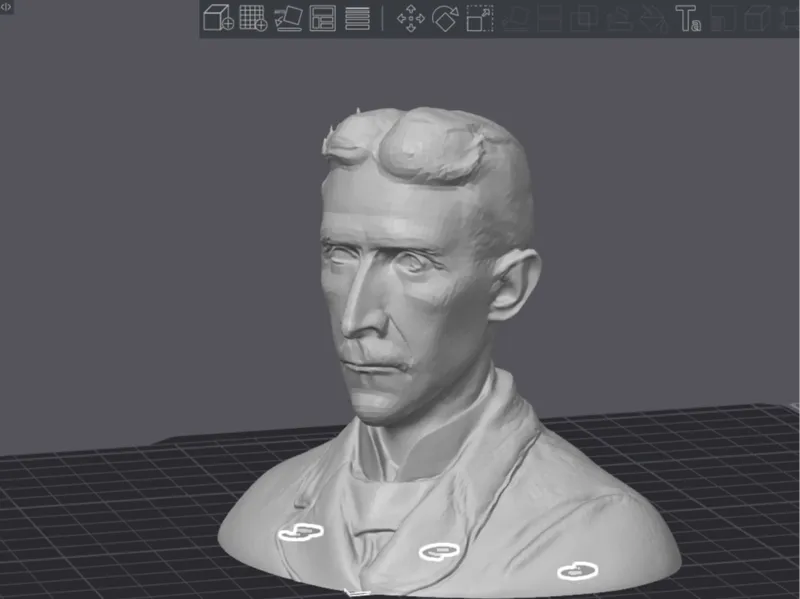 Nikola Tesla bust