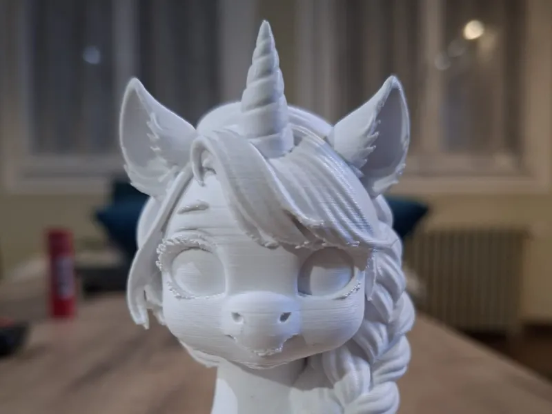 Buste de licorne