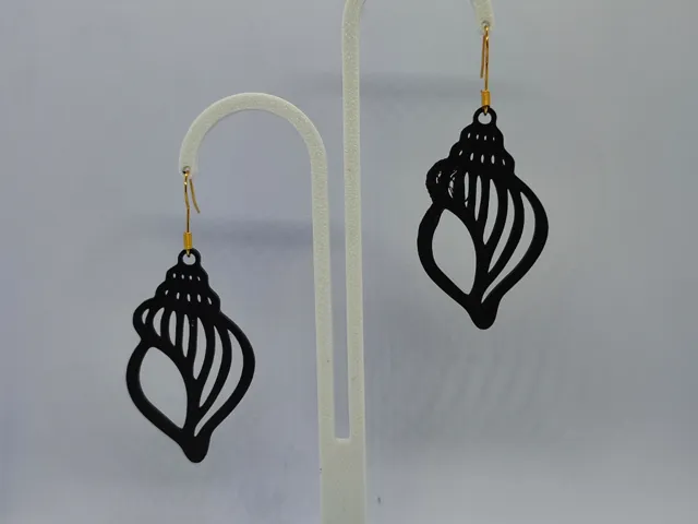 Pendientes Concha Marina