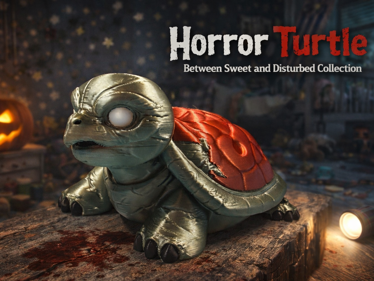 Horror Turtle — Between Sweet and Disturbed