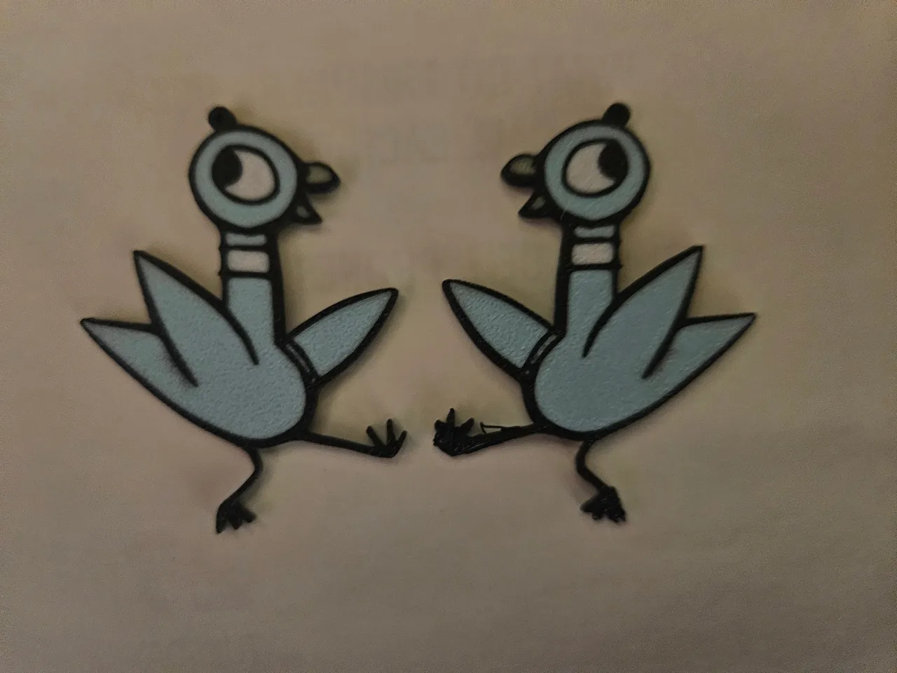 earrings.DadsHobbies.Pigeon view 4
