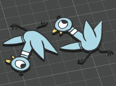 earrings.DadsHobbies.Pigeon