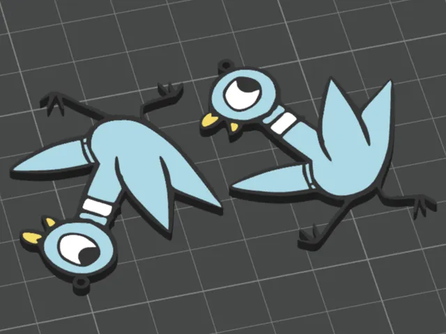 earrings.DadsHobbies.Pigeon