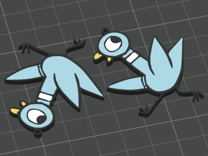 earrings.DadsHobbies.Pigeon