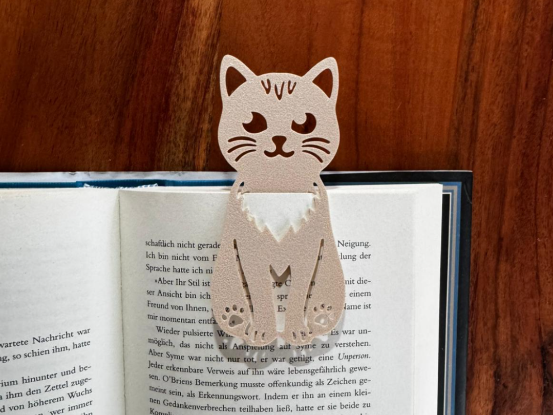 Lesezeichen Katze / Bookmark Cat