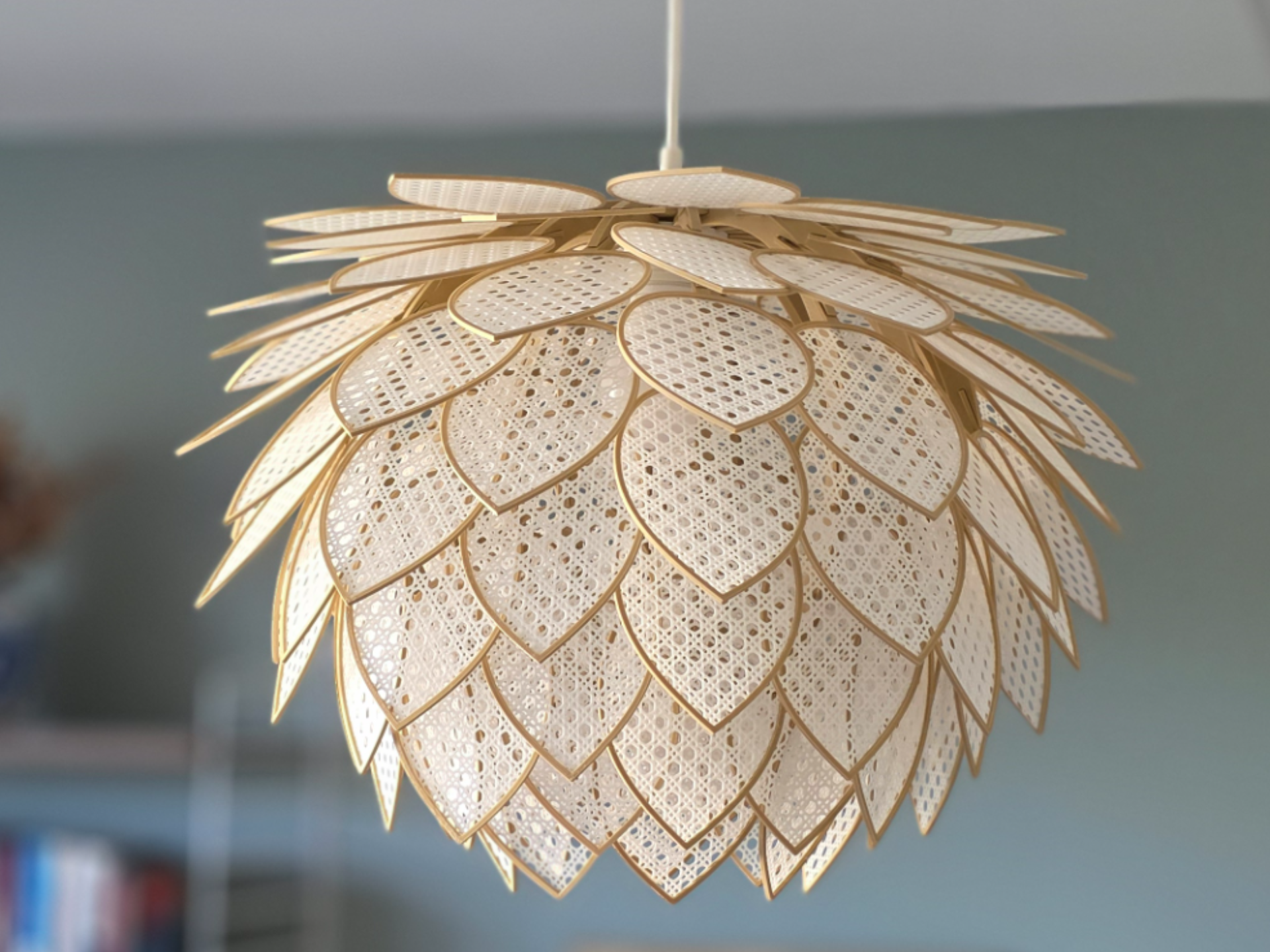 Rattan Leafs For Lush Leaf Lamp - 1