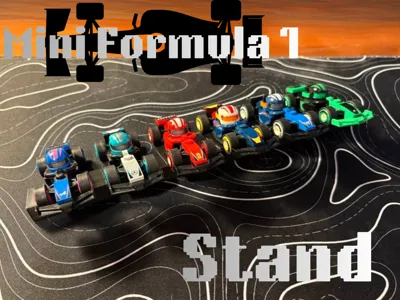 Mini Formula 1 Stand