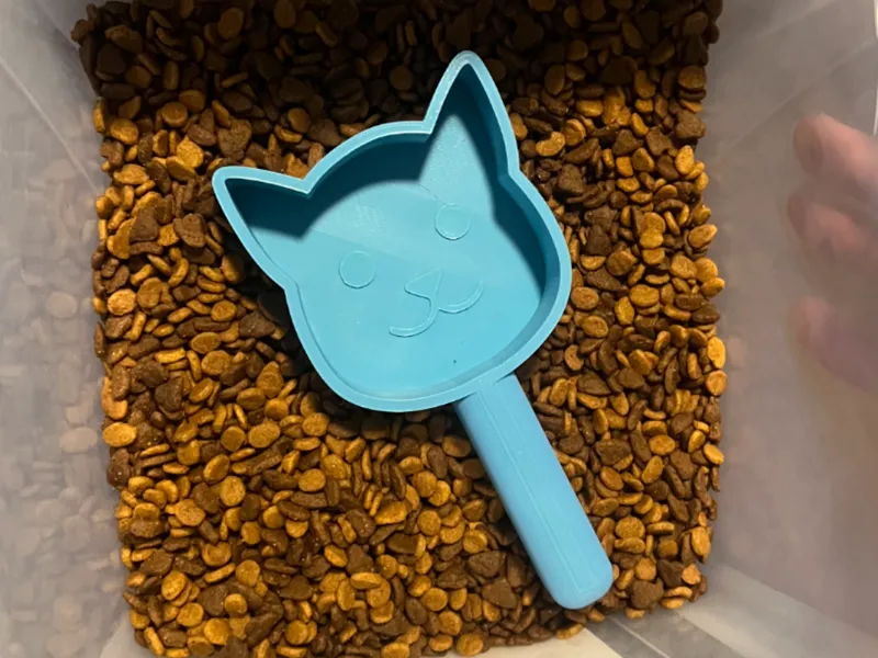 Cat Face Food Scoop #02