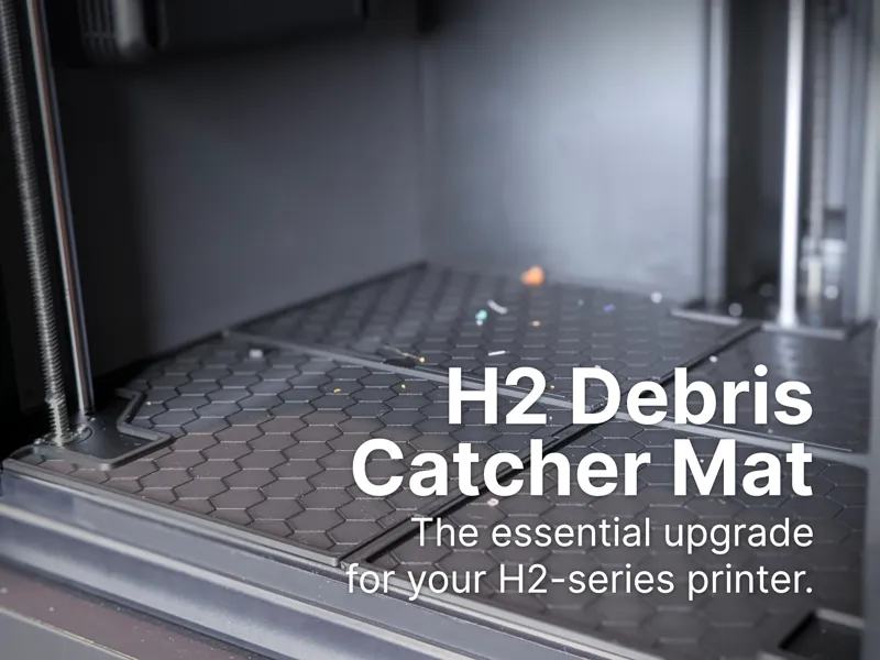 H2 Debris Catcher Mat (Fully Printable, No Z-Loss)