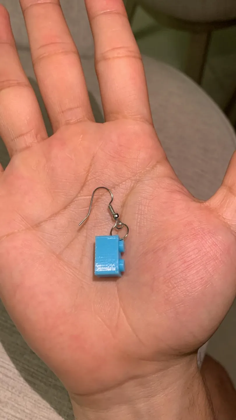 BRICK EARRINGS view 4