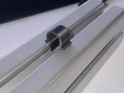 Profile Cable Holder, 8 mm Cable Clip