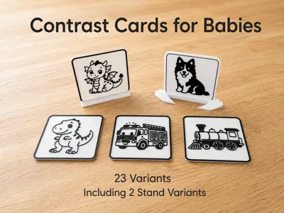 Contrast Cards for Babies
