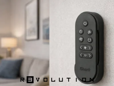 Shark Fan Wall Mountable RemoteHolder (Flexbreeze)