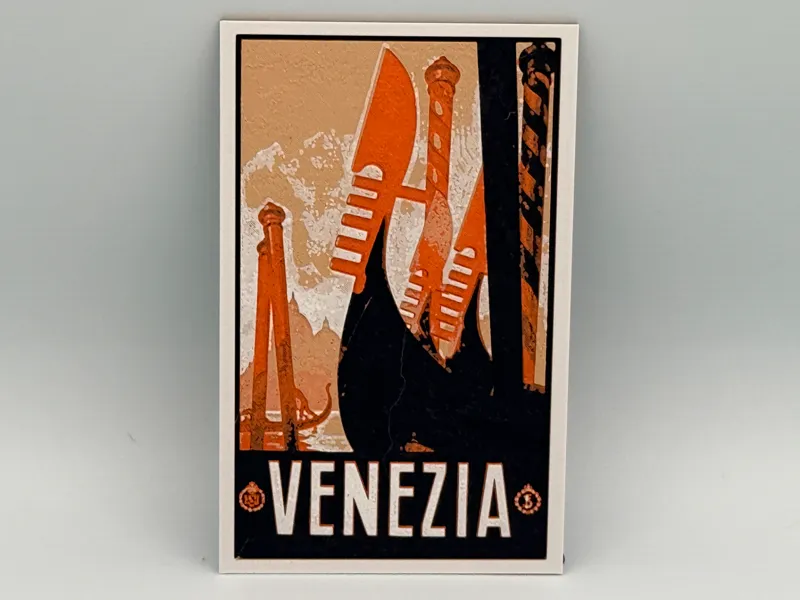 Venice Venezia Travel Poster Hueforge