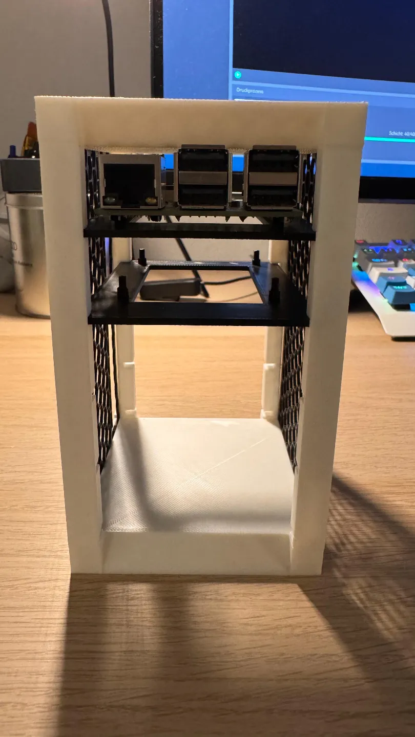 Raspberry Pi 5 Server Rack (5 QTY) by Darkkeyy MakerWorld: Download ...