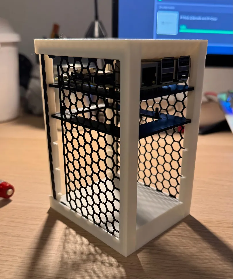 Raspberry Pi 5 Server Rack (5 QTY) by Darkkeyy MakerWorld: Download ...