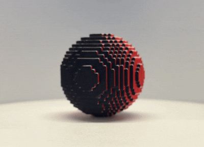 Voxelized Sphere