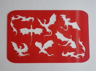 Dragon Stencil Set