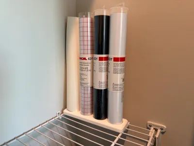 Vinyl Roll Storage