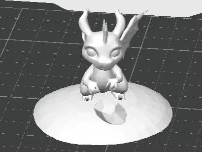 A cute dragon AI meh