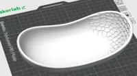 Modern Dish -White - 0.2mm layer, 2 walls, 10% infill