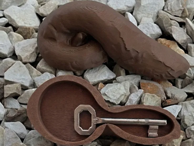 Where did you hide the key? Under the poop !!
