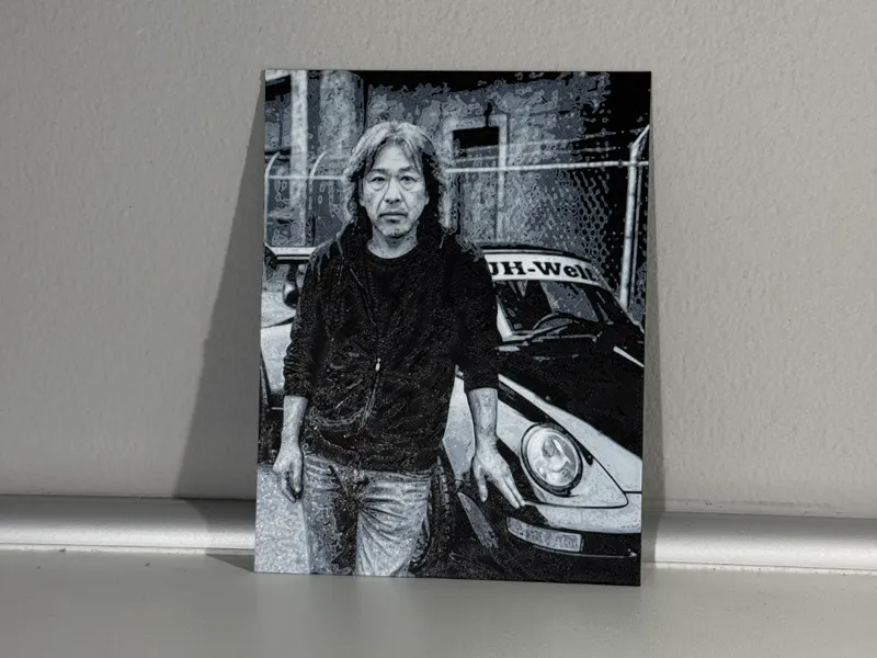 3D photo of Akira Nakai - RWB