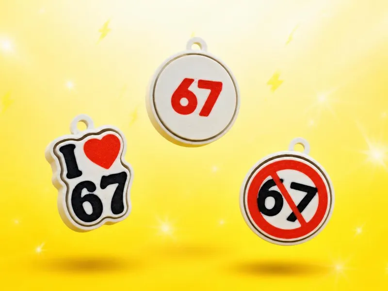 67 Meme Clicker & Keychain (sell it)