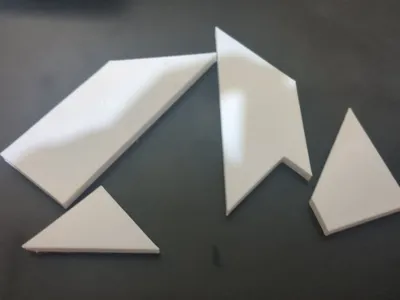 4 piece 40 puzzles 