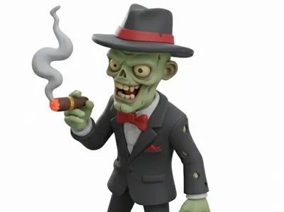 smoke zombie