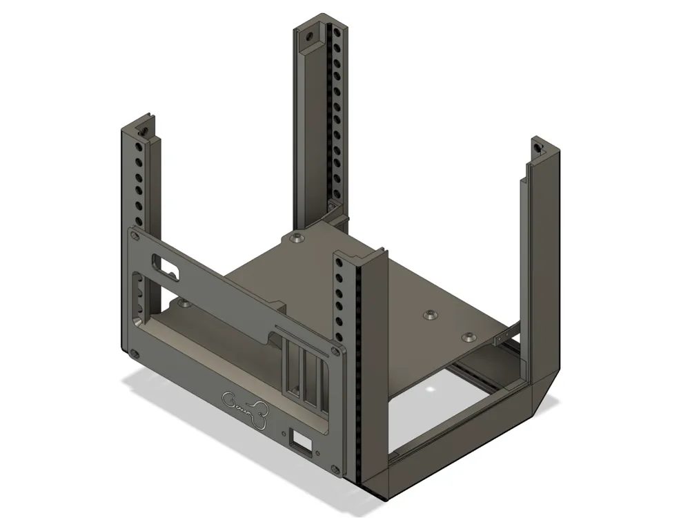 Lab Rax mATX Motherboard-Einheit – Kostenloses 3D-Druckmodell – MakerWorld