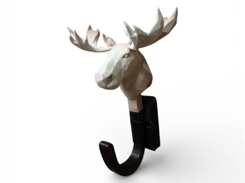 Low Poly Moose Hook
