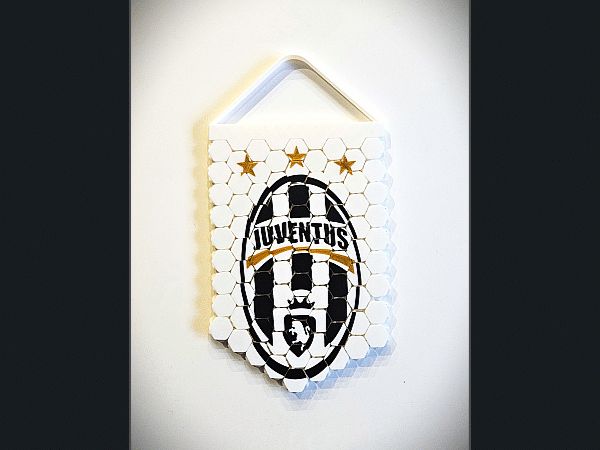 Juventus FC articulated and flexible Flag NOCOM