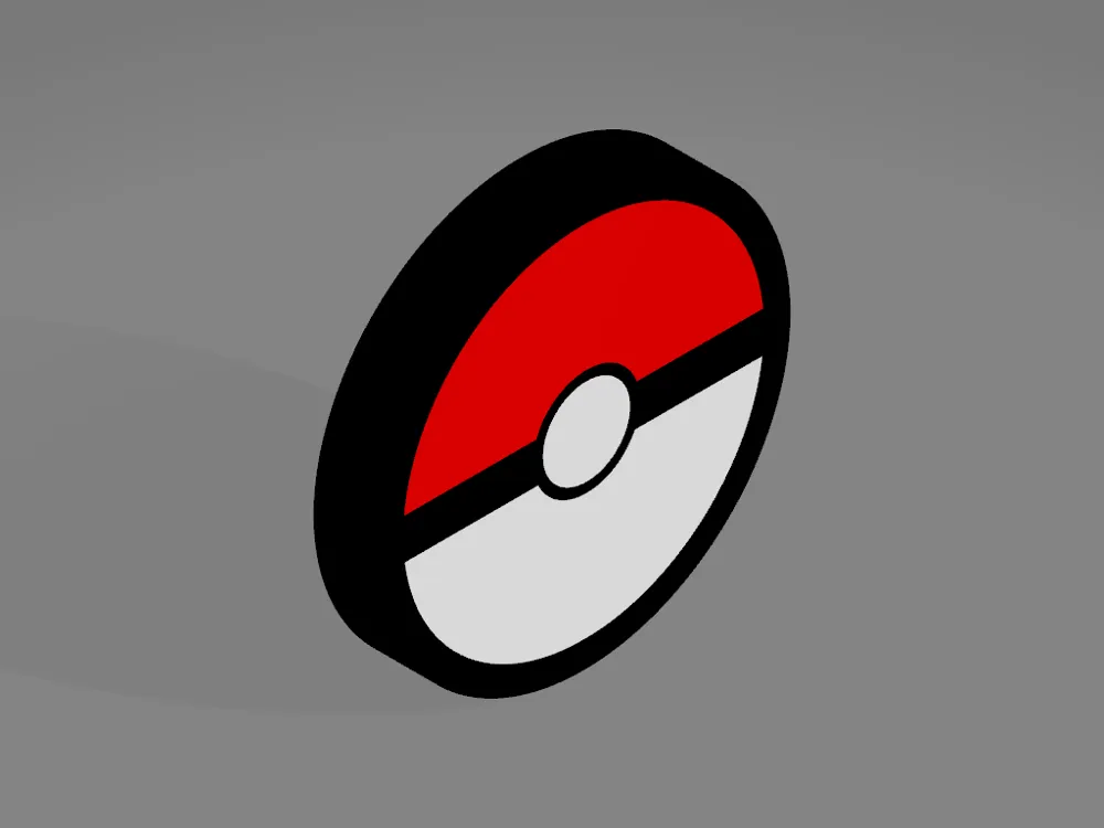 Poke ball lamp by downsbdld makerworld