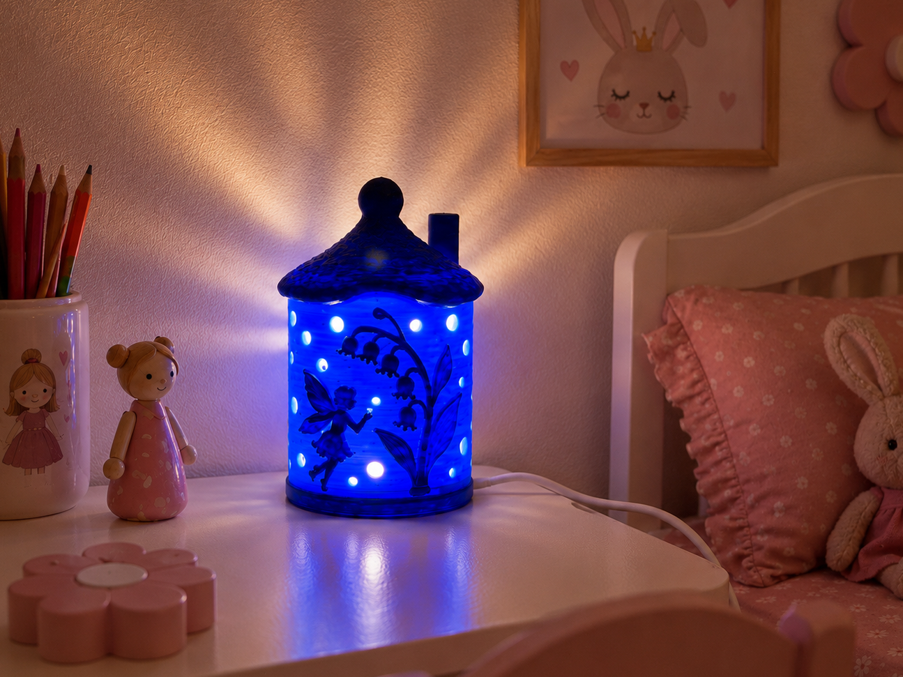 Fairy Lantern Night Light Lily of the Valley Lamp