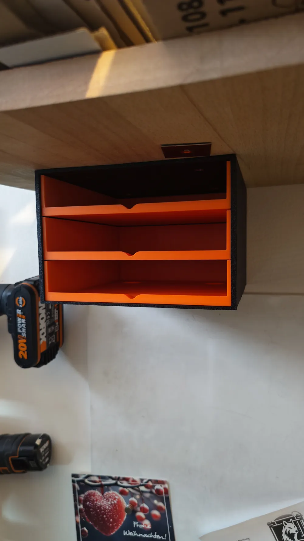 Shelf with drawers - For standing and hanging - Free 3D Print Model ...