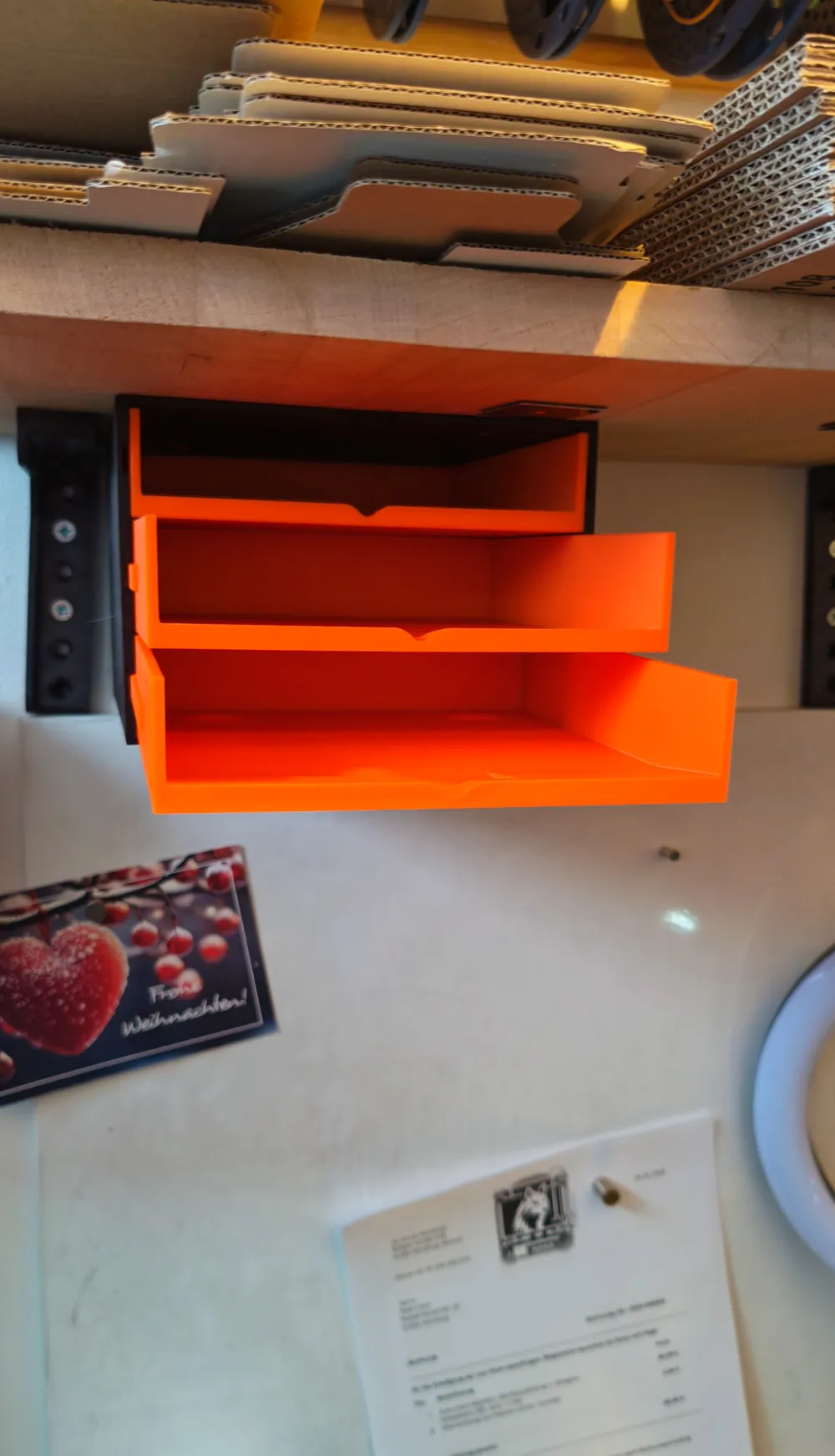 Shelf with drawers - For standing and hanging - Free 3D Print Model ...