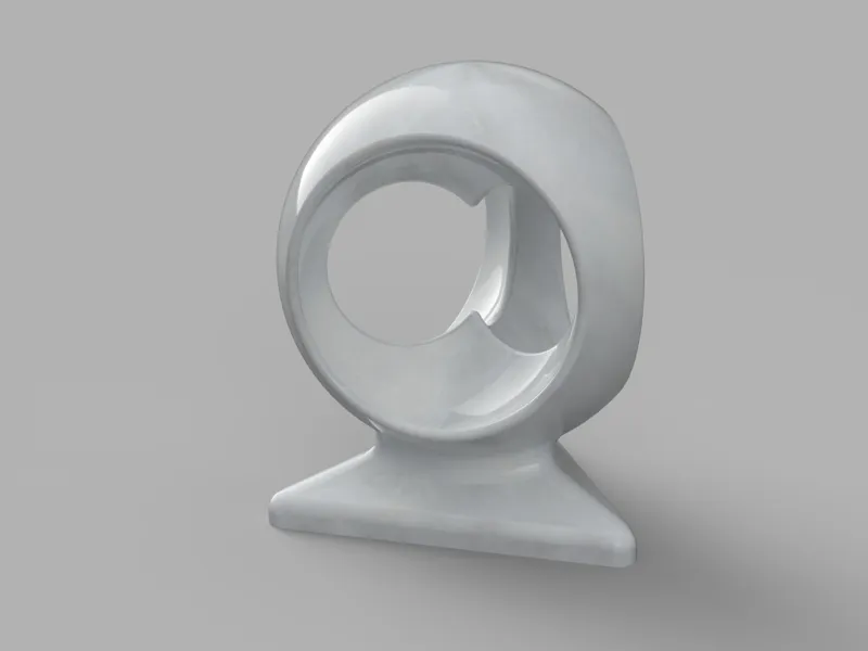Triangular Negative Sphere
