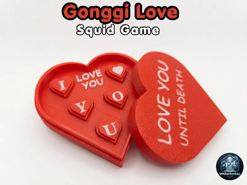 Squid Game Gonggi - Love You Edition