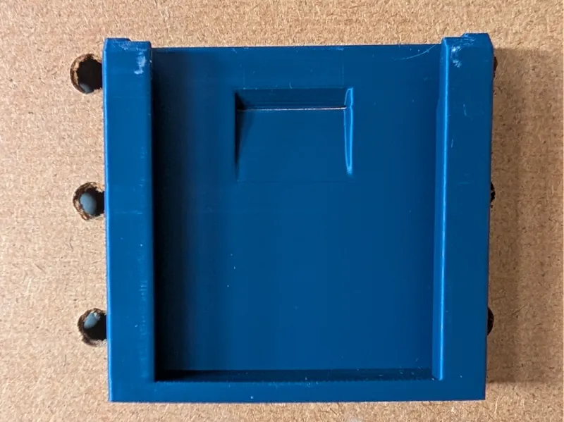 Bosch 18v Battery MDF Pegboard Mount