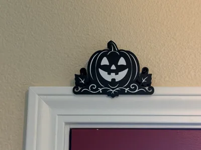 Happy Jack 'O Lantern Door Topper