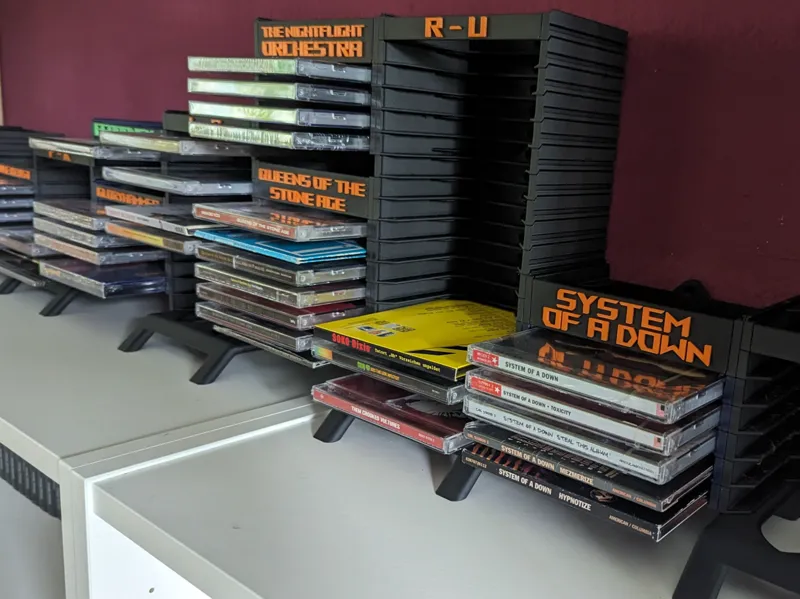 Modular CD Shelf