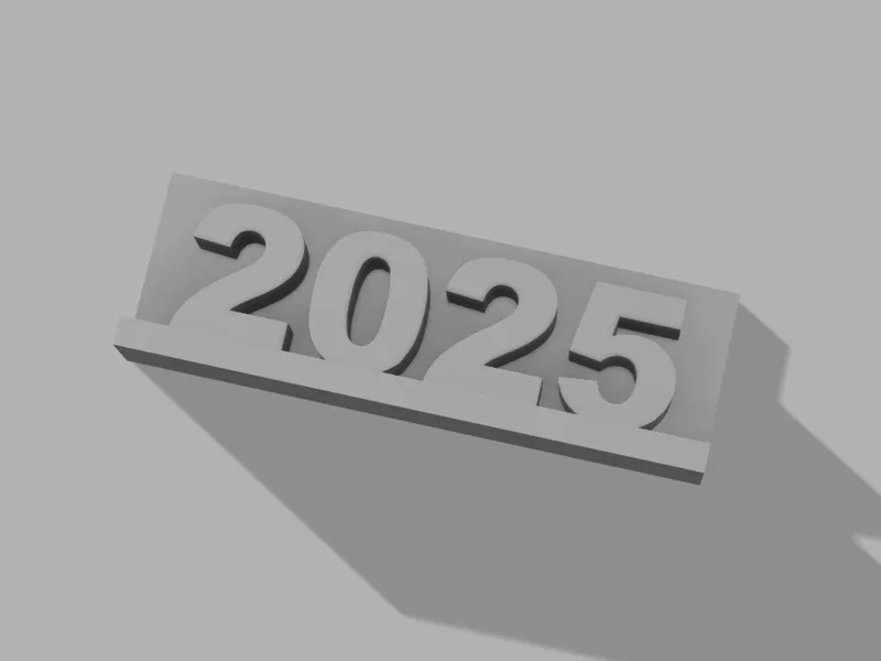 !!Welcome 2025!! 2025 Sign