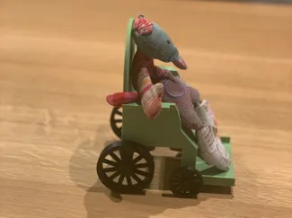 Moulin roty conforter wheel chair