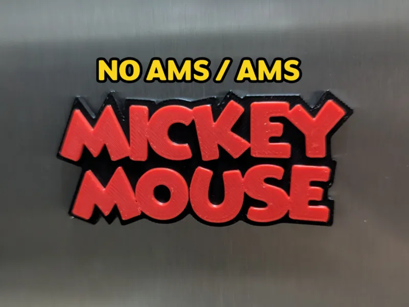 Mickey Mouse Magnet (NO AMS/AMS)
